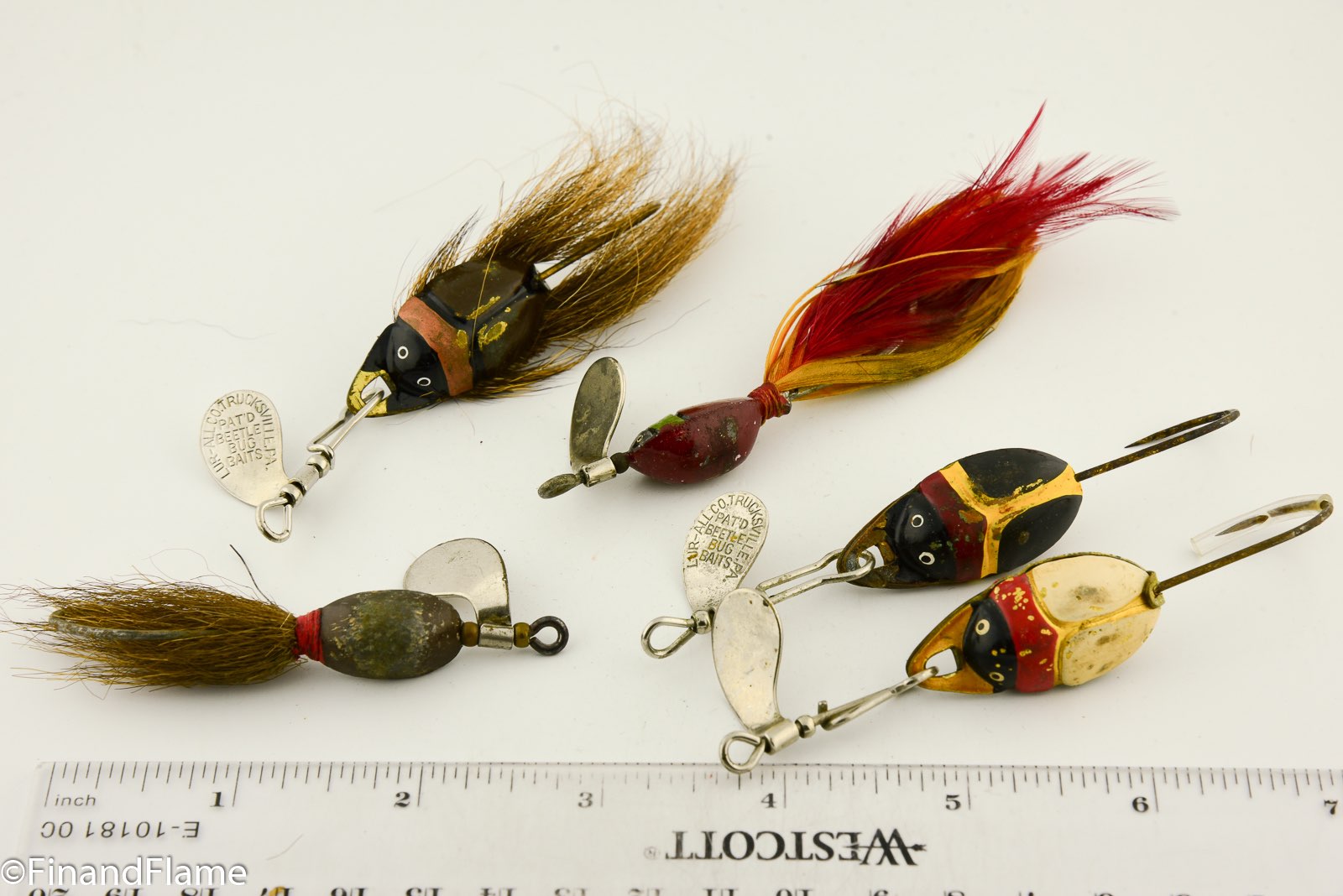 Lure-All Withys & Missite Beetle Bug Lot