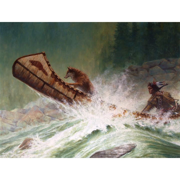 Joseph Velazquez (1942- ), Through the Mists and the Roar