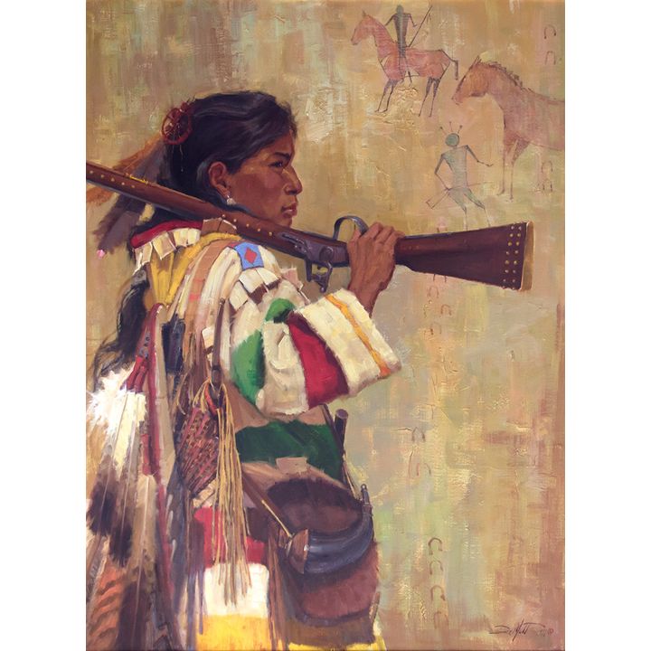 John DeMott (1954- ), The Young Blackfoot