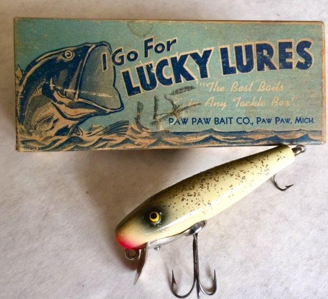 Paw Paw Lure - in Rare Chub Color, with sparkle