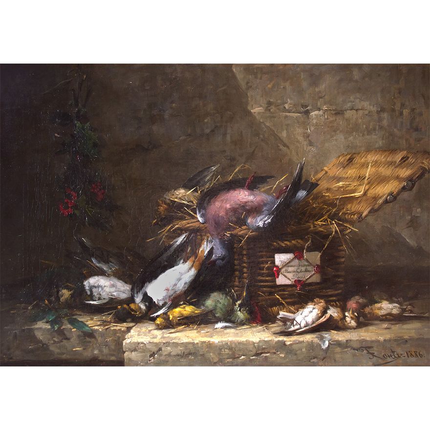 Jean Frederic Couty (1829-1904), Nature Mort