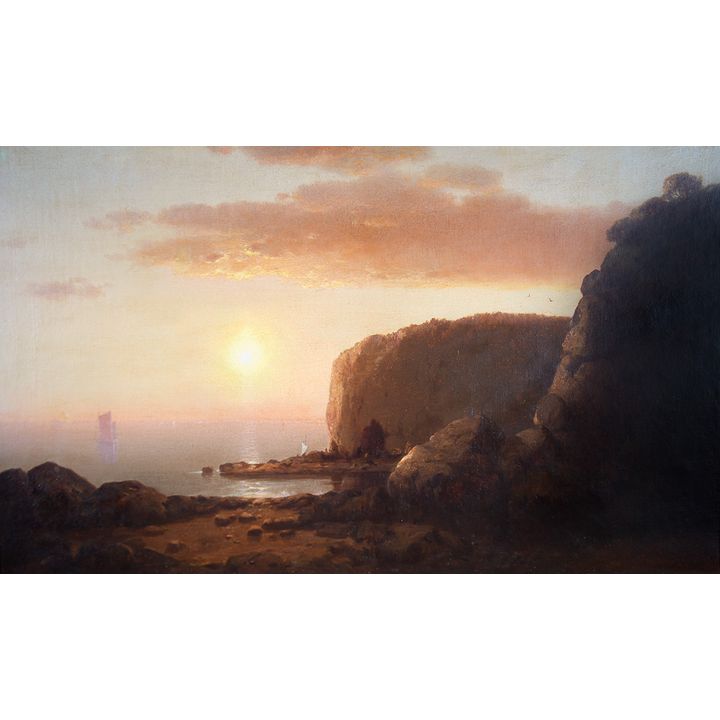 Lemuel Maynard Wiles (1826-1905), Untitled (Seascape)