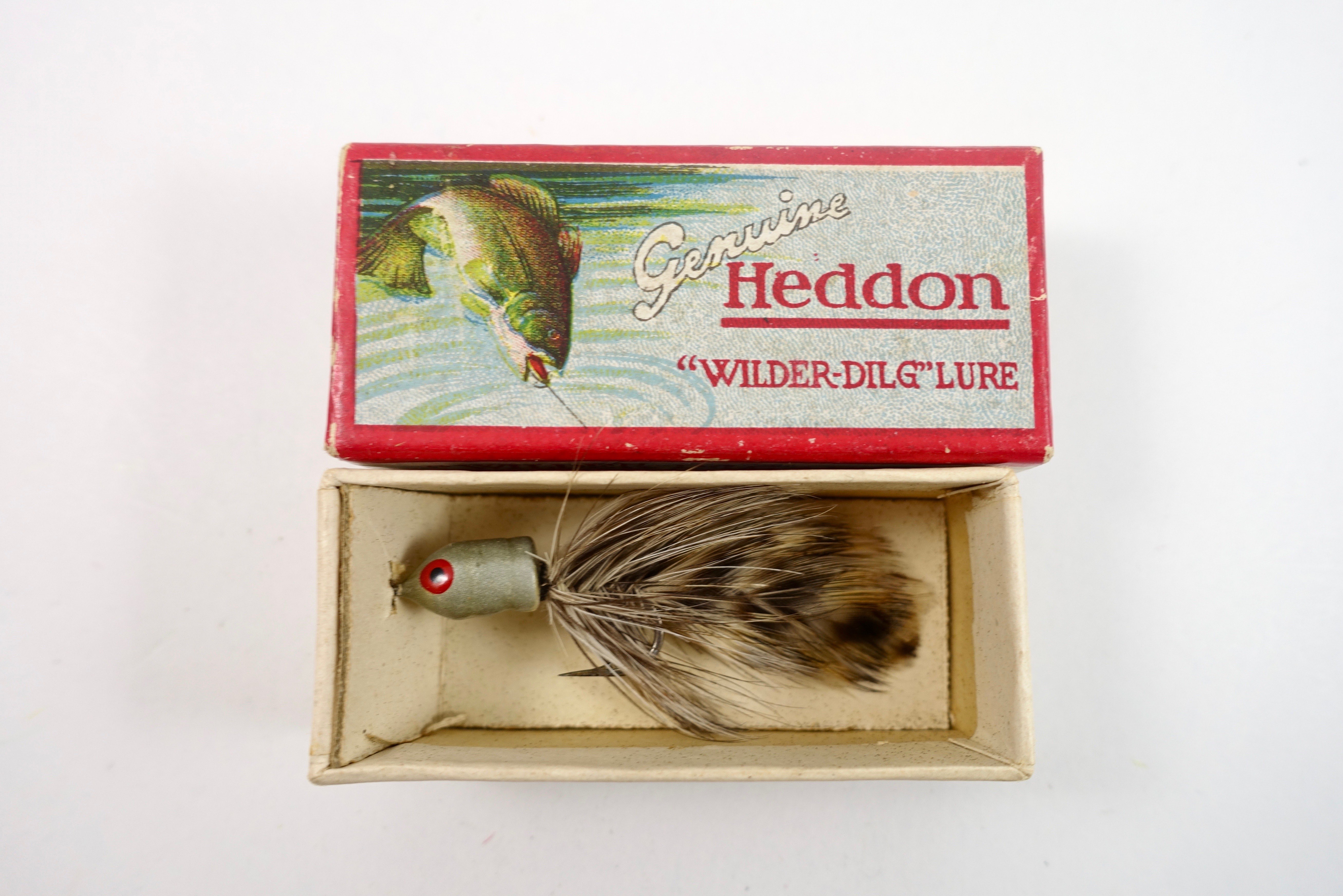 Heddon No. 31 Trout Wilder-Dilg in Down Bass Box