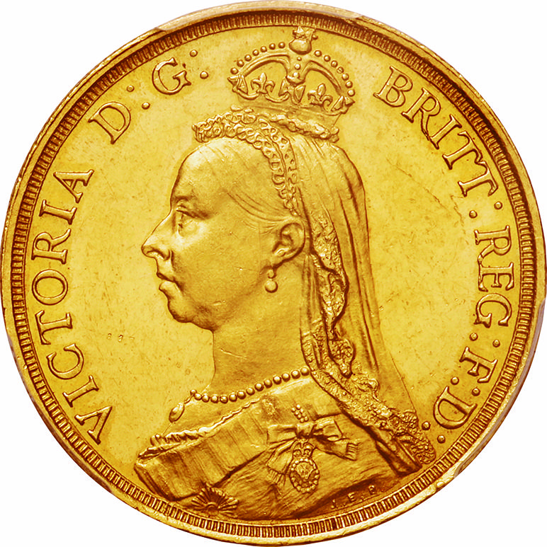 英国 (Great Britain)/ ヴィクトリア女王像 ジュビリーヘッド 2ポンド