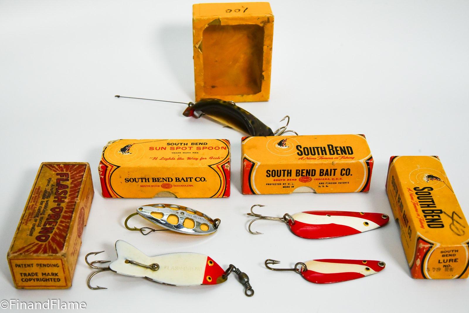 South Bend Lure Lot in Boxes