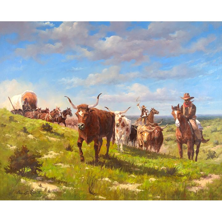 Gary Lynn Roberts (1953- ), Cowboys and Longhorns