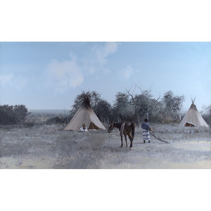Michael Coleman (1946- ), Morning Camp