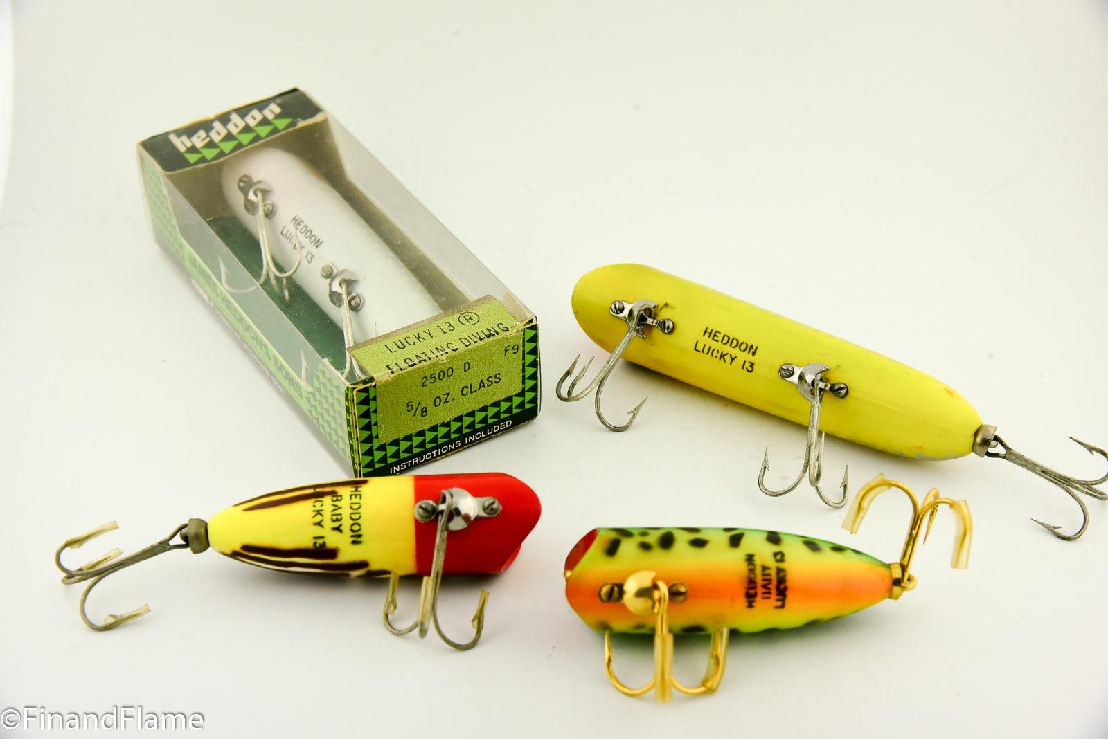 Sold at Auction: HEDDON LUCKY 13