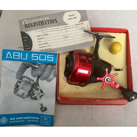 Abu Garcia auto spinning reel 505/box/papers | The Angling Marketplace Abu Garcia auto spinning reel 505/box/papers | The Angling Marketplace