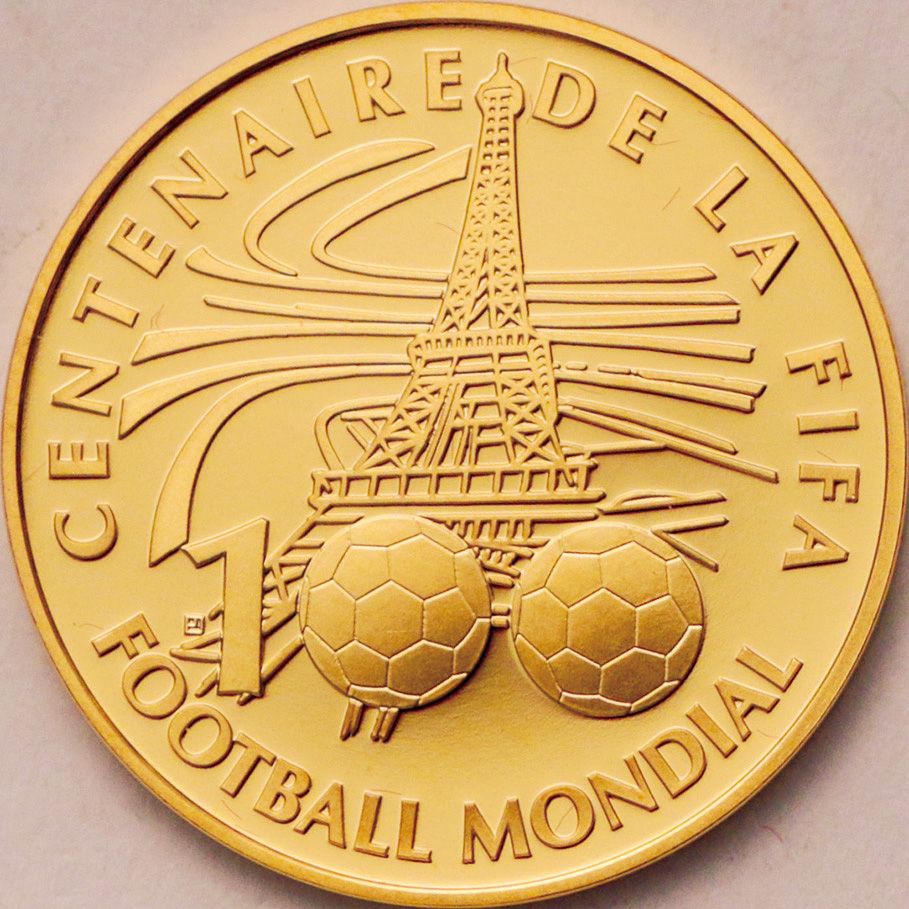 FIFA 100周年記念コインセット