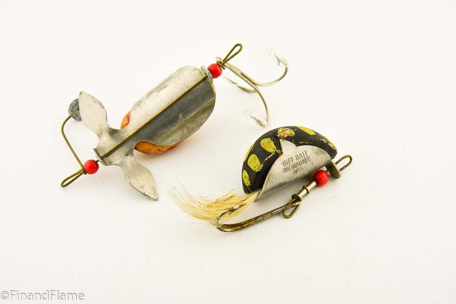 Biff GoDevil Antique Lure - Fin & Flame