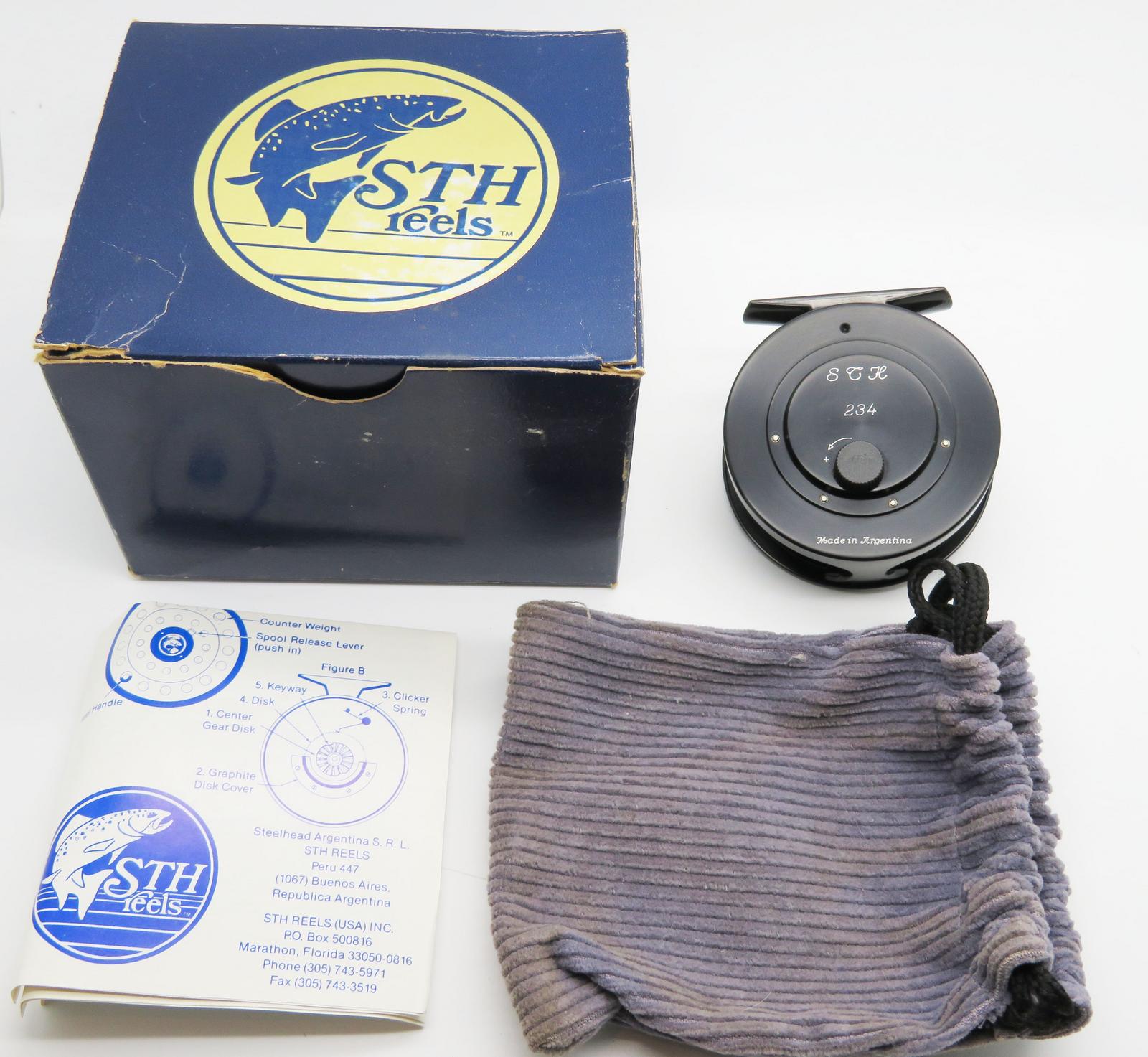 New STH 234 Fly Reel  The Angling Marketplace
