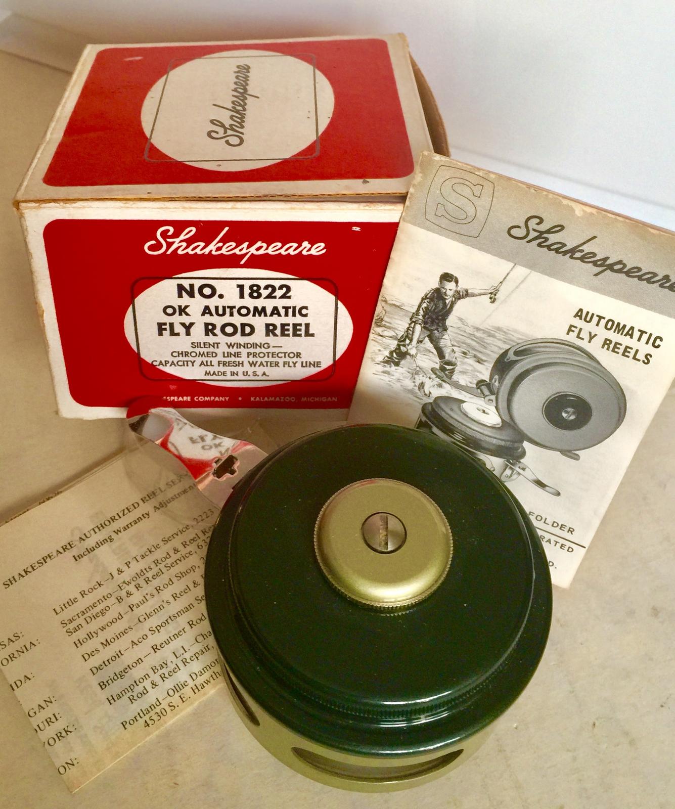 Shakespeare OK Automatic No 1821 -- Service and Lubrication