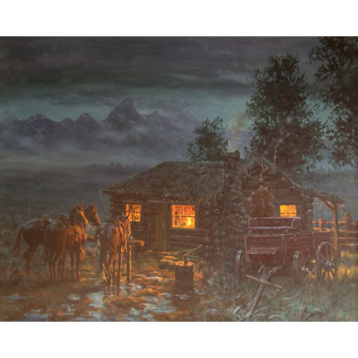 Clark Kelley Price (1945- ), In From the Rain