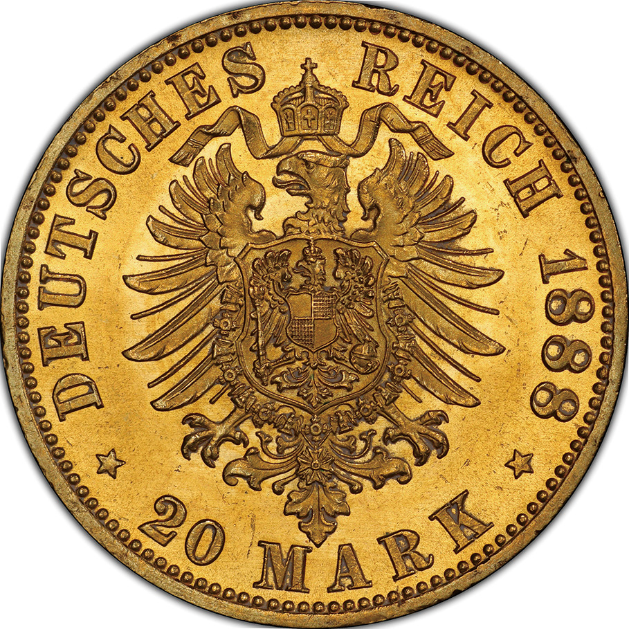 ドイツ帝国 プロシア (German Empire Prussia) フリードリヒ3世像 20