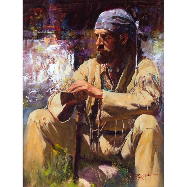 Howard Rogers (1932- ), 'The Frenchman' Study