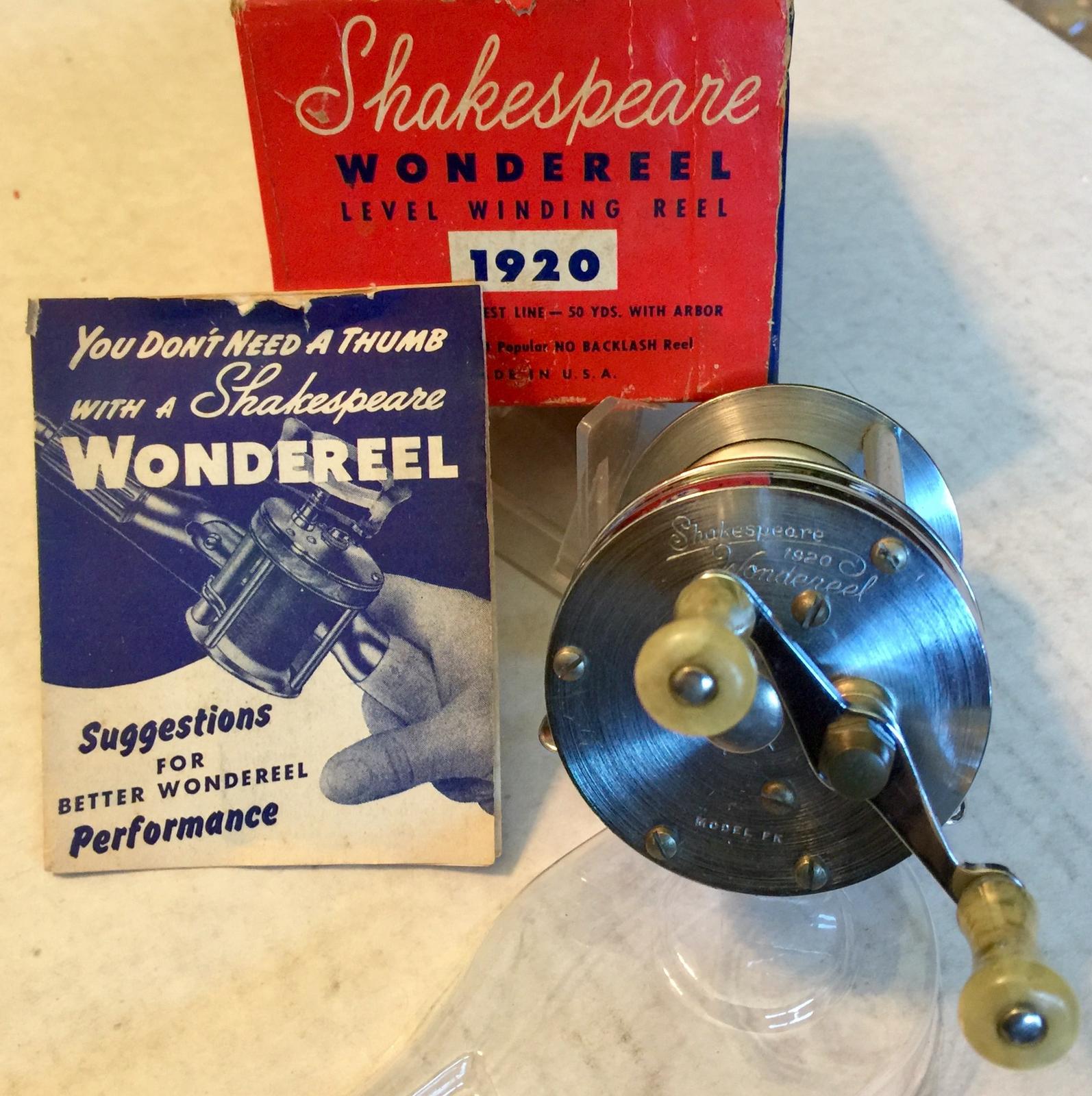 Shakespeare,”Wondereel 1920” Model FK, NIB