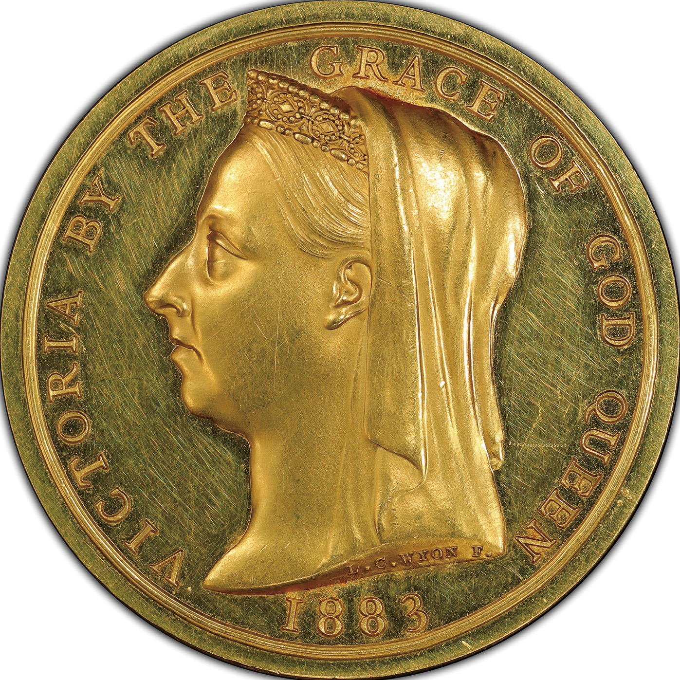 英国 (Great Britain) ヴィクトリア女王像 オールドヘッド