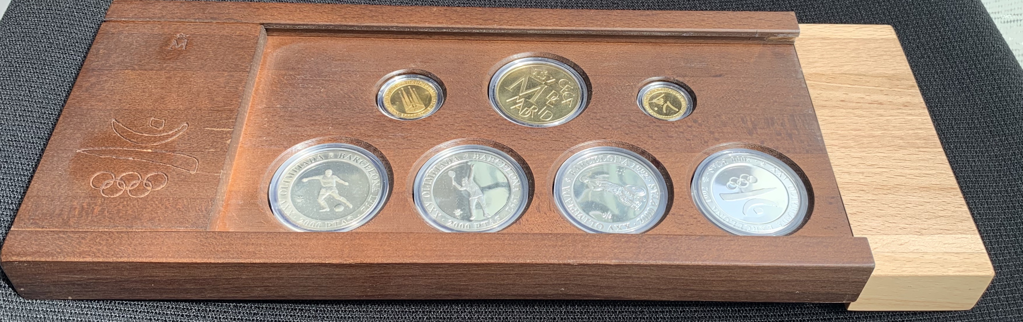 1992 スペイン バルセロナ オリンピック 開催記念 プルーフ銀貨 4種