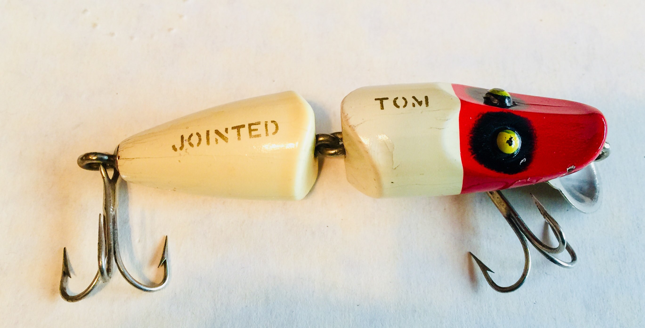 Bingham Company's Uncle Tom jointed lure/box