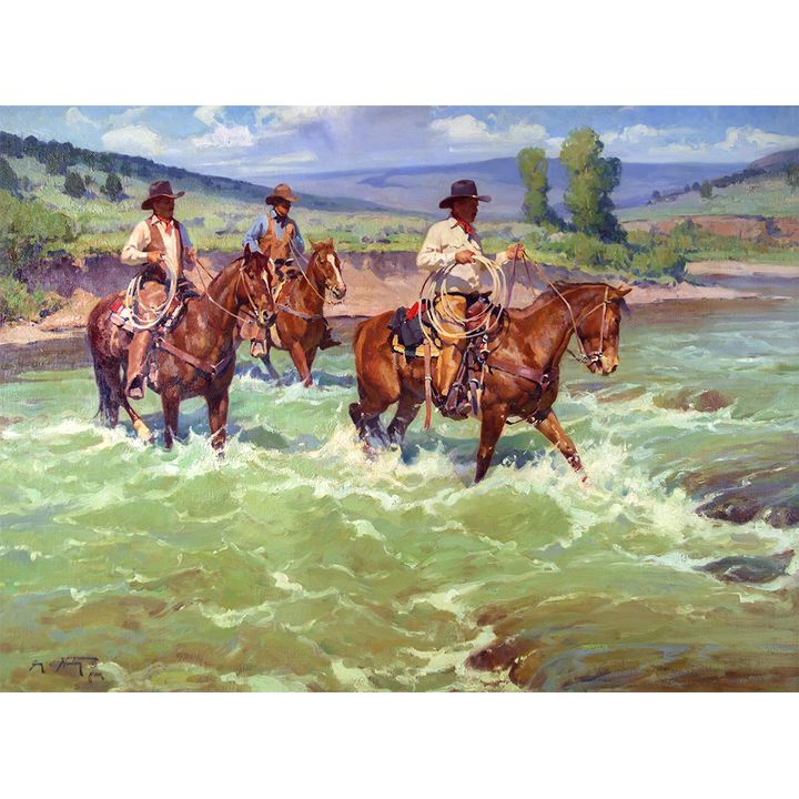 Jim Norton (1953- ), Crossing Current Creek