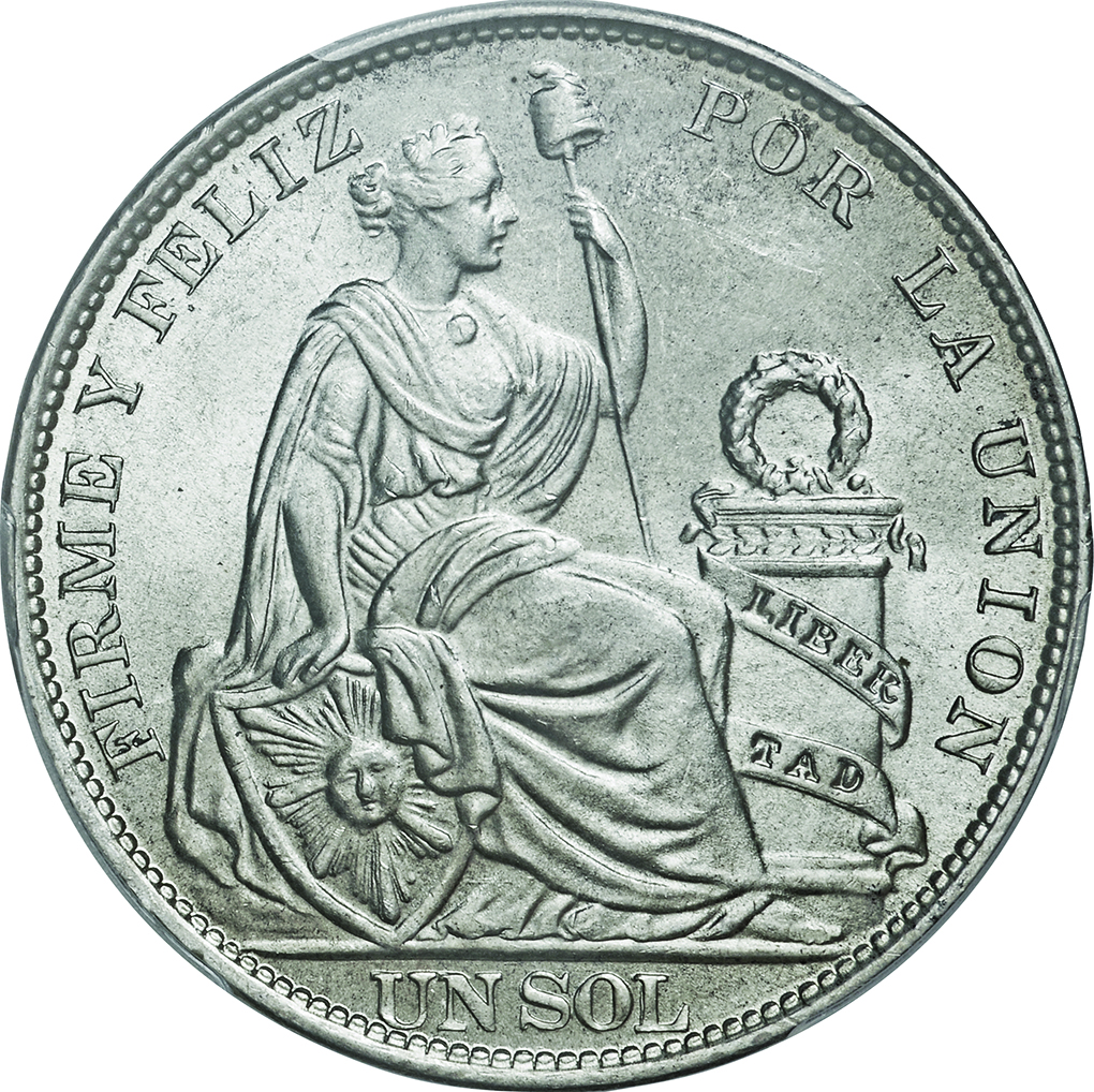 楽天ランキングペルー銀貨 1ソル　1869、1916年、1／2ソル　1927年 コレクション