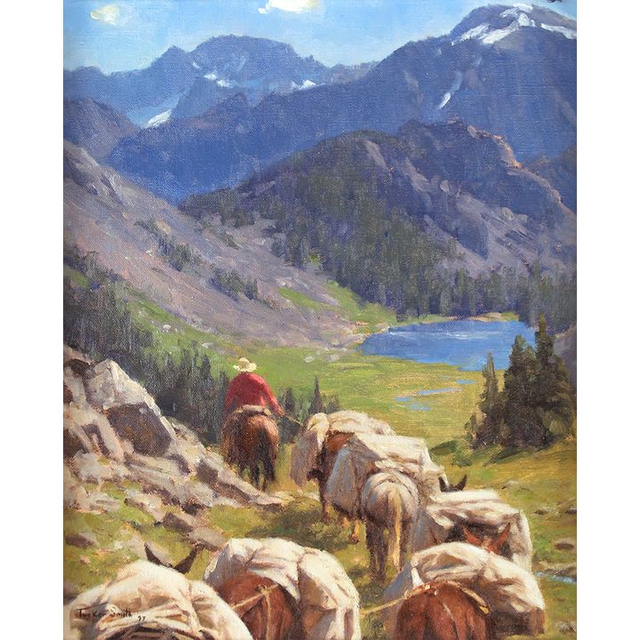Tucker Smith (1940- ), Into the Wind Rivers