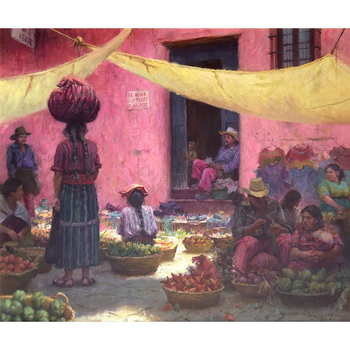 Scott Tallman Powers (1972- ), Waiting for Customers - Solola