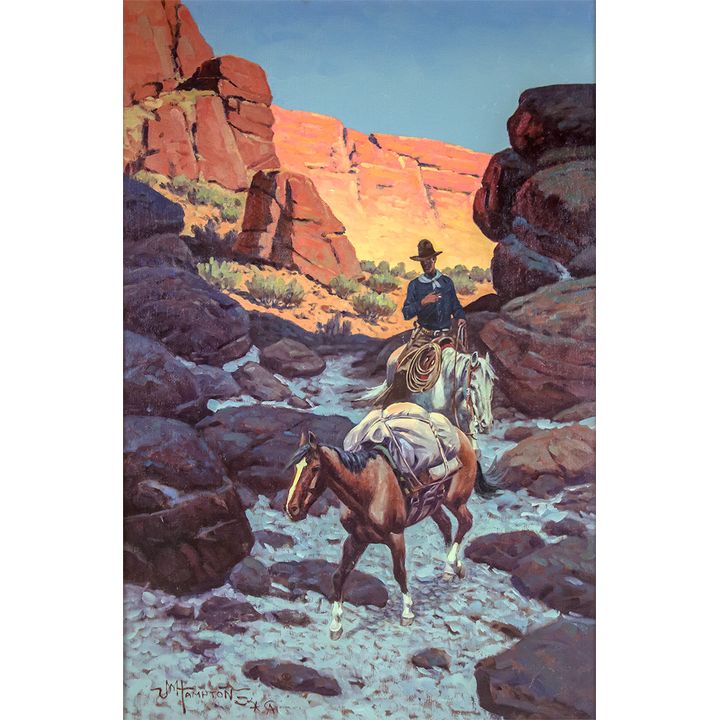 John Wade Hampton (1918-2000), Canyon Trail