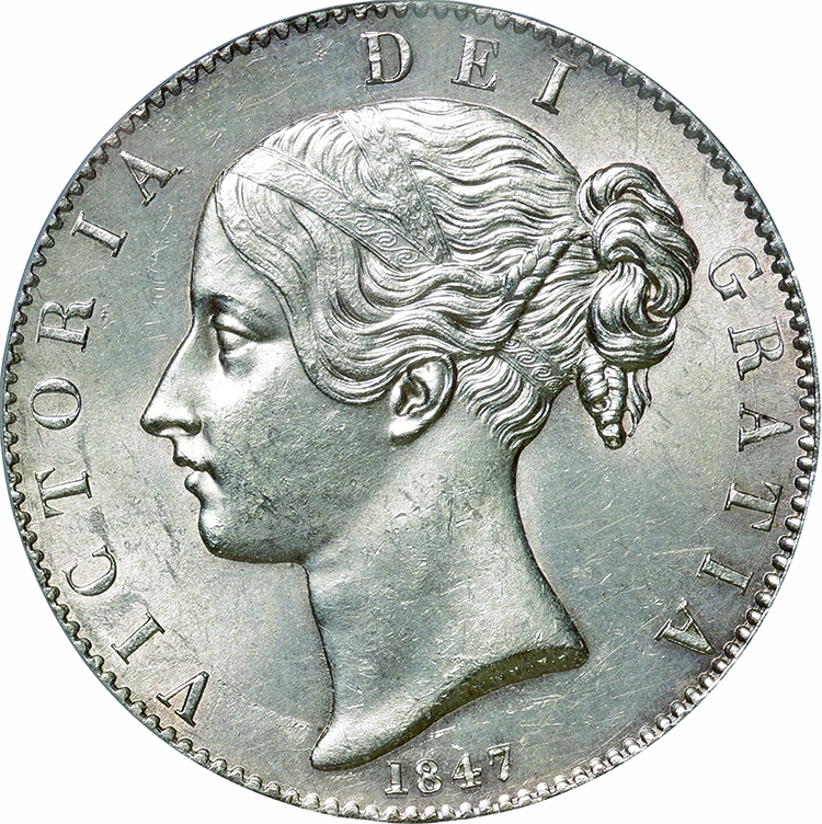 英国 (Great Britain)/ ヴィクトリア女王像 ヤングヘッド 1