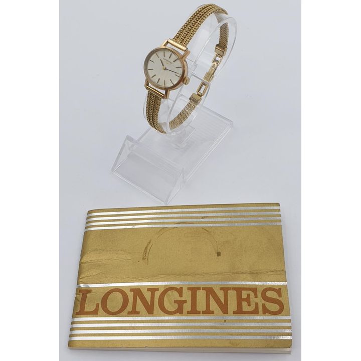 Longines Ladies Gold Plated Mechanical Watch C1976