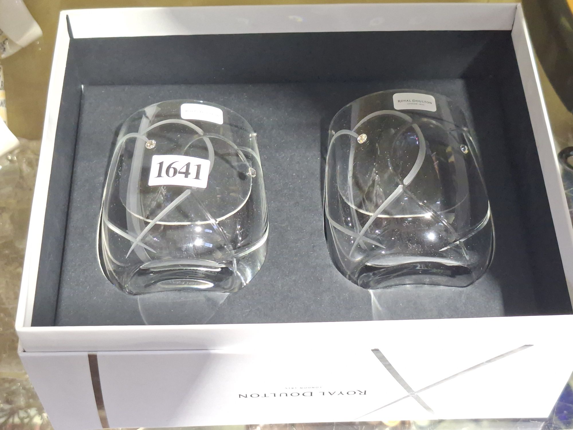 Royal Doulton Swarovski Glasses