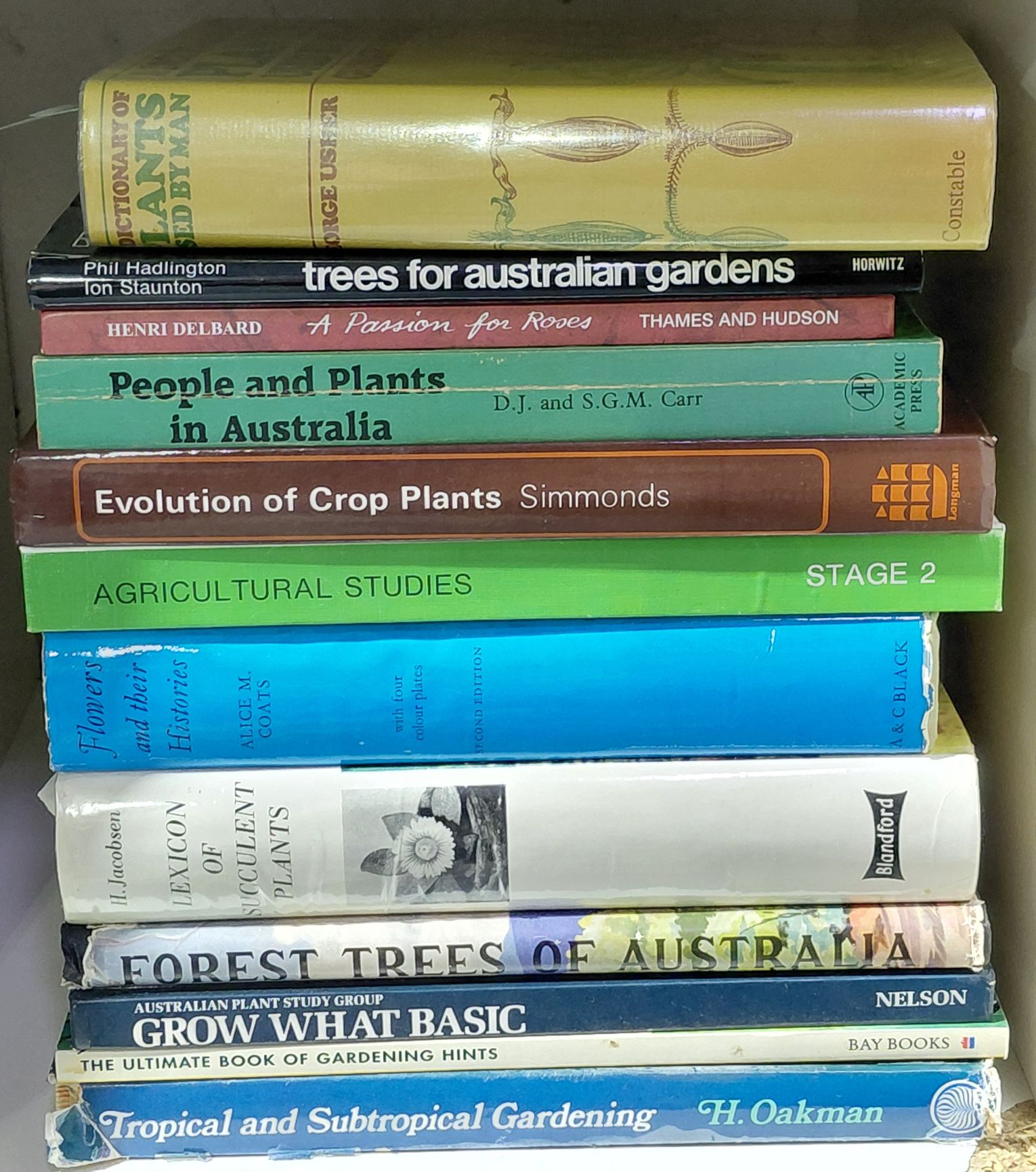 Books - Botany