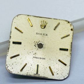 RARE VINTAGE ROLEX PRECISION SWISS MADE SQUARE DIAL - 16MM - 50692/235