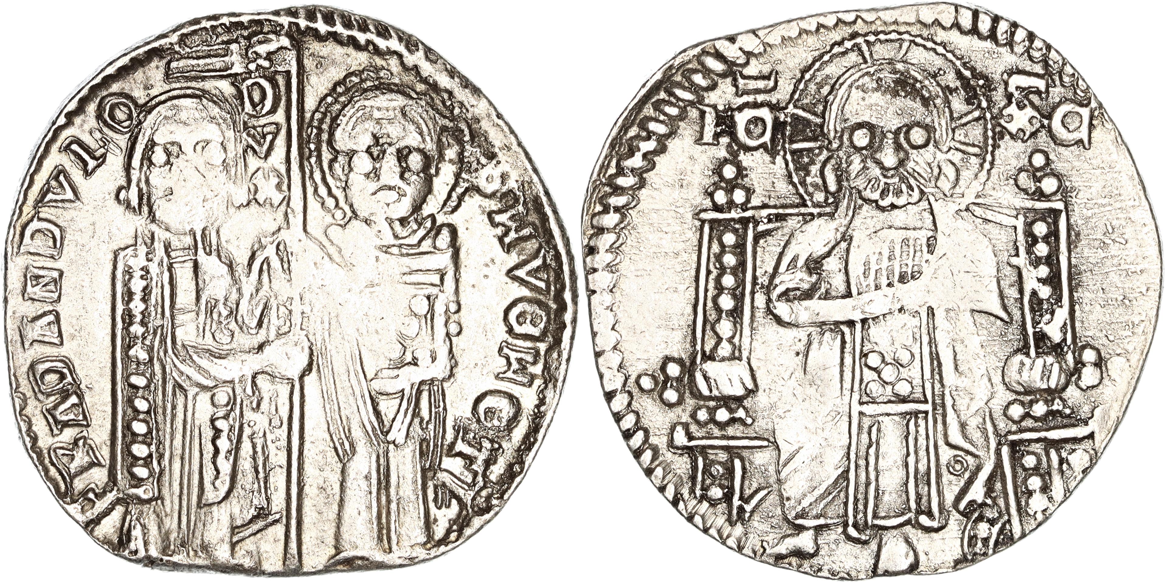 Republic of Venice, Francesco Dandolo, Silver Grosso, 1328-1339 AD, VF-vGF