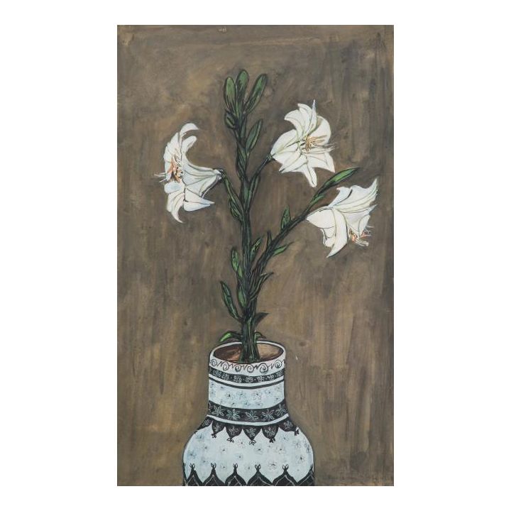 Danuta Leszczyńska-Kluza | Kwiaty, 1956