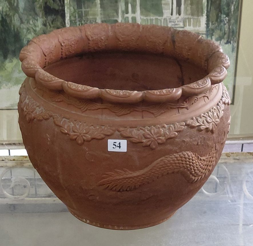 54 · CHINESE TERRACOTTA POT