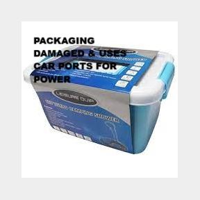 Leisure-Quip - DC Turbo Shower with Pump - 12V - Blue-(PACKAGING DAMAGED & USES CAR PORTS FOR POWER)-51720/576 bar 6001865825900 B3 (S1)