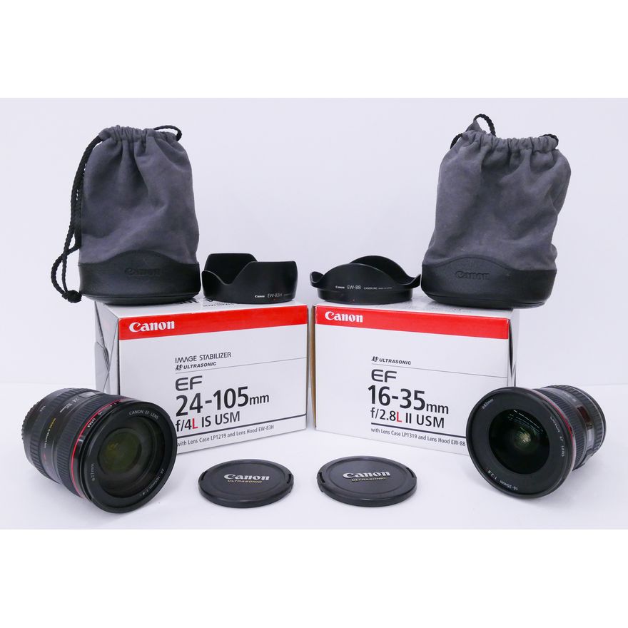 2pc Canon EF Zoom Camera Lenses