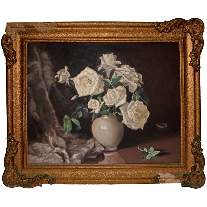 Tom Baddiley (1921-2017), 'Virgo' (White Roses),
