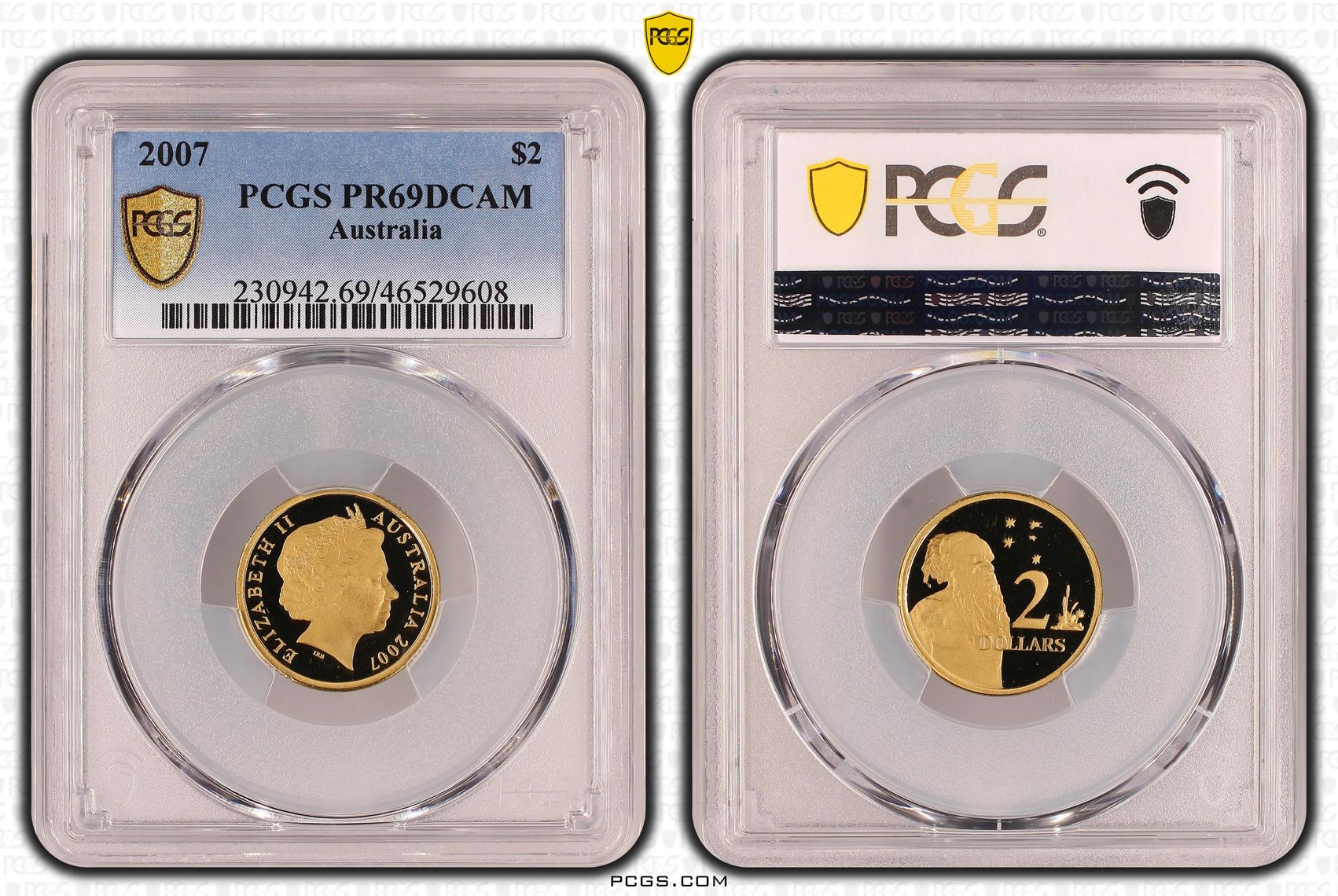 Two Dollar, 2007, PCGS PR69DCAM