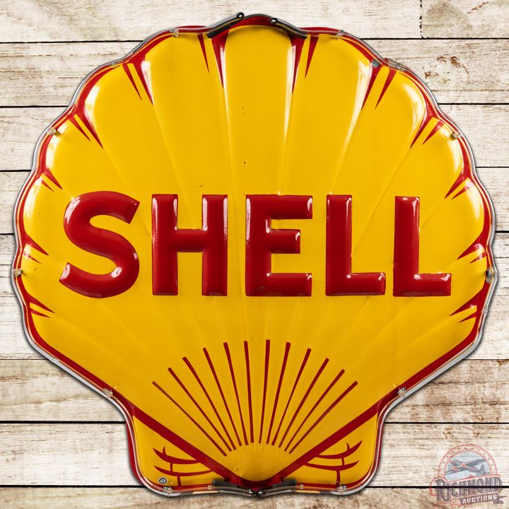 48" Shell SSP Embossed Neon Sign - 9C