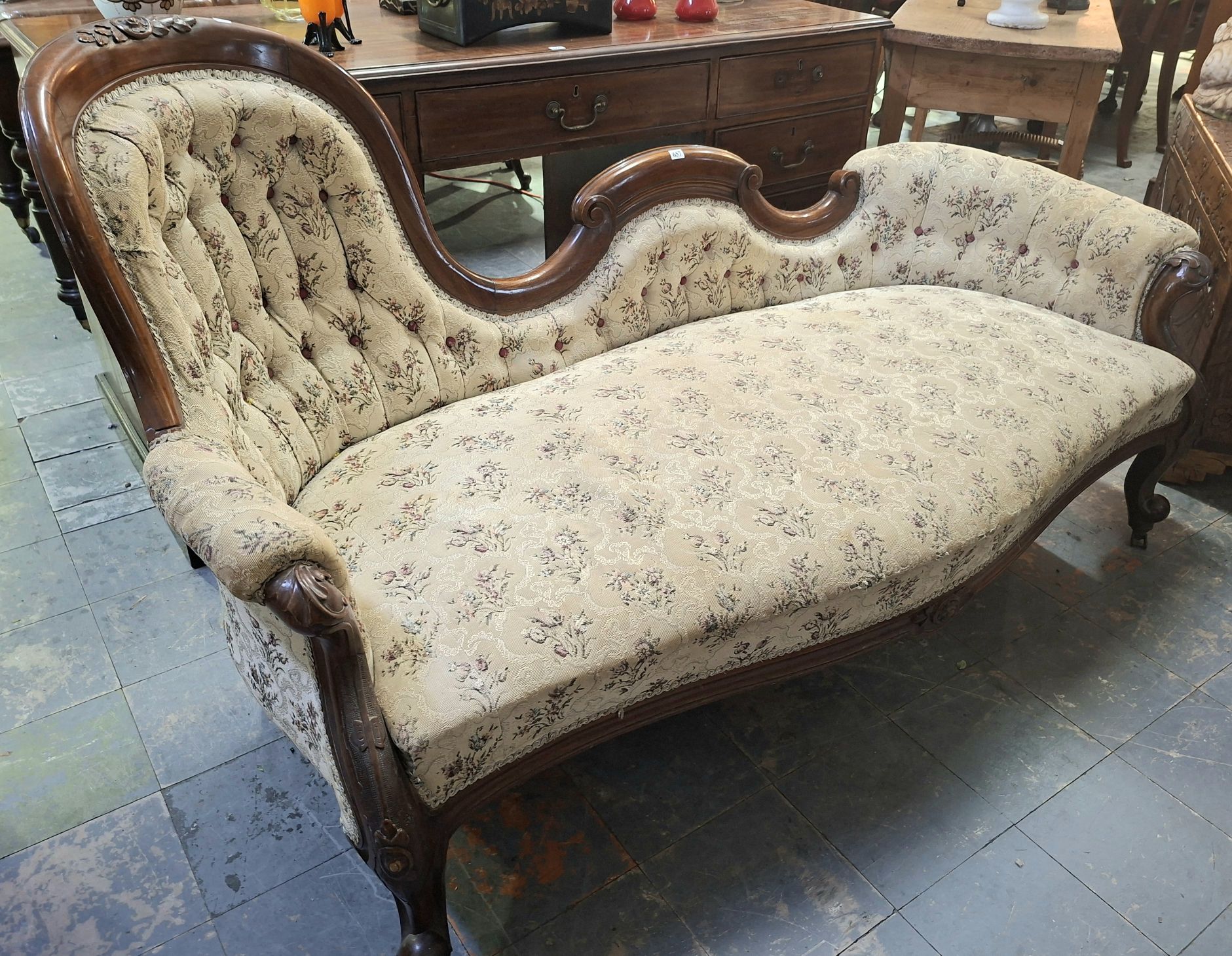 Victorian Drawing Room Settee