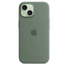APPLE iPHONE 15 SILICONE CASE WITH MAGSAFE - CYPRESS - 51544/11148