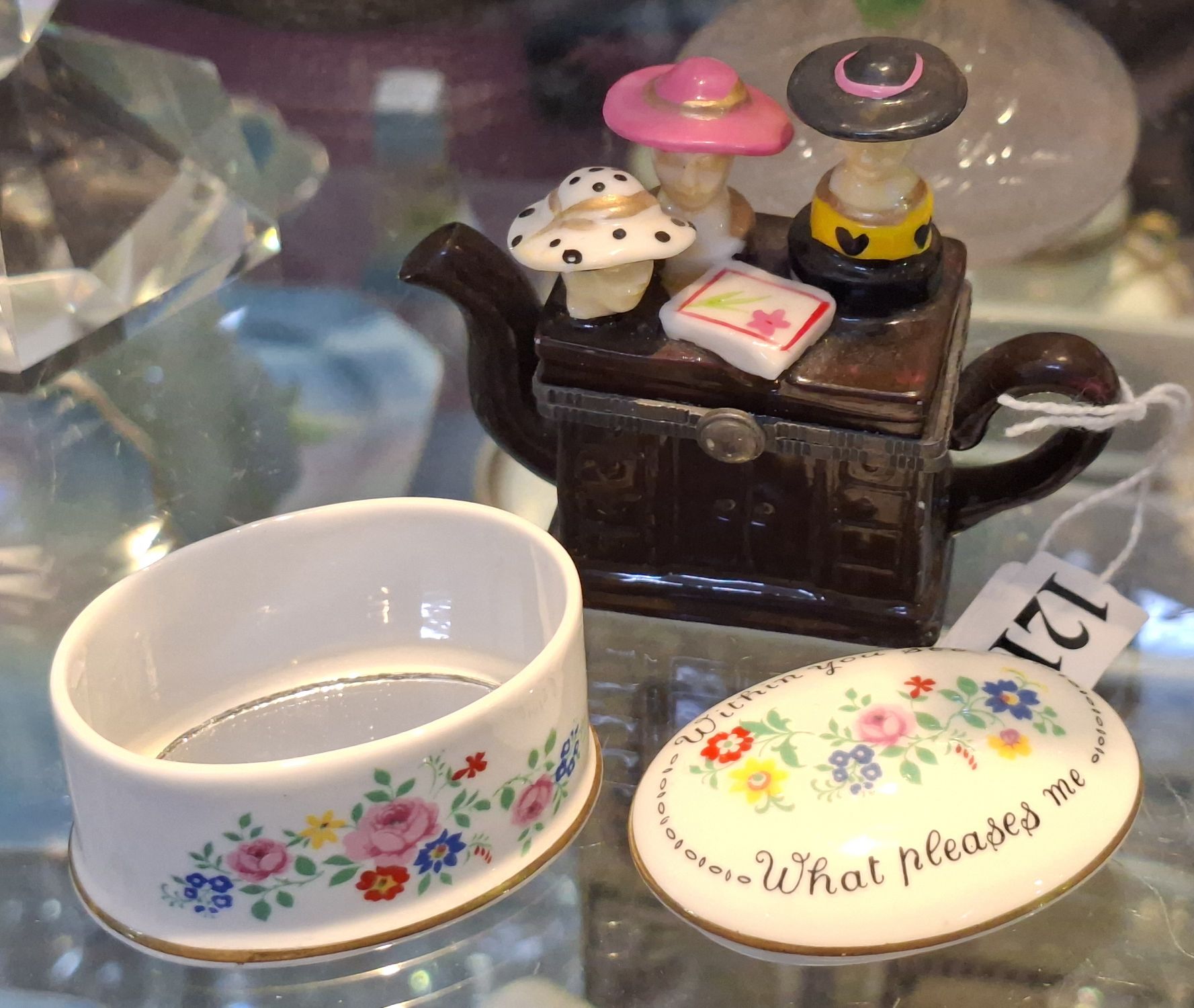 Porcelain Trinket Boxes