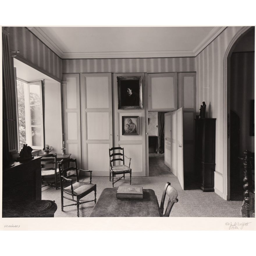 Jack Welpott ''Verrieres'' (Interior) 1982 Silver Gelatin