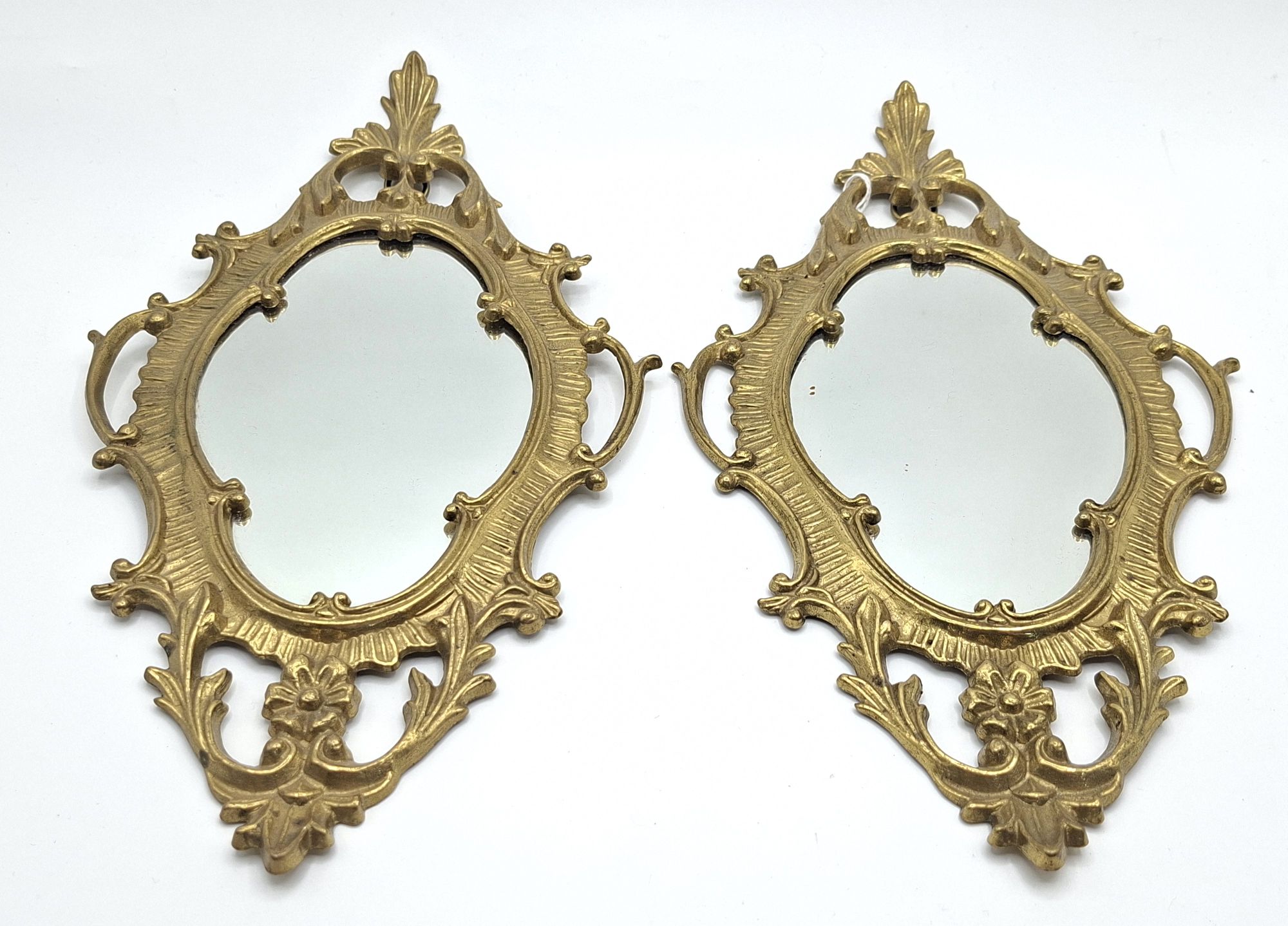 100 · PAIR OF DECORATIVE MIRRORS