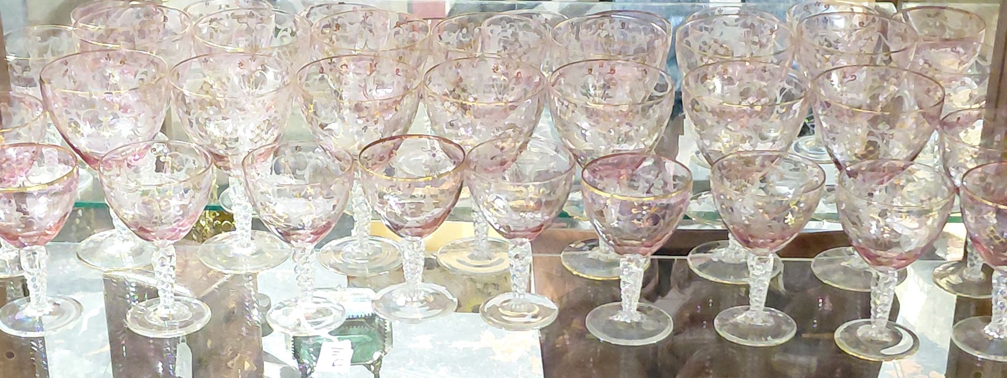 VENEZIA MURANO LIQUOR STEMS
