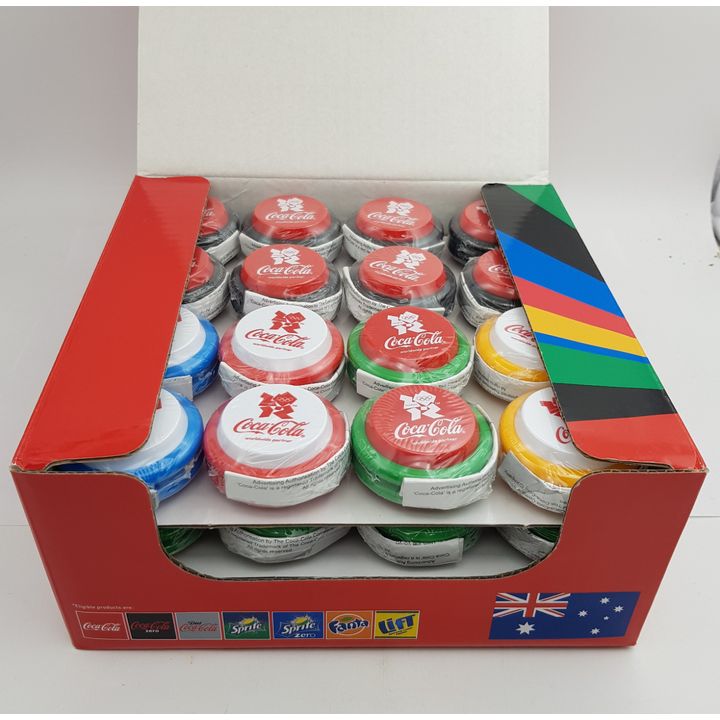 Coke Olympic Yo-Yos Display Box