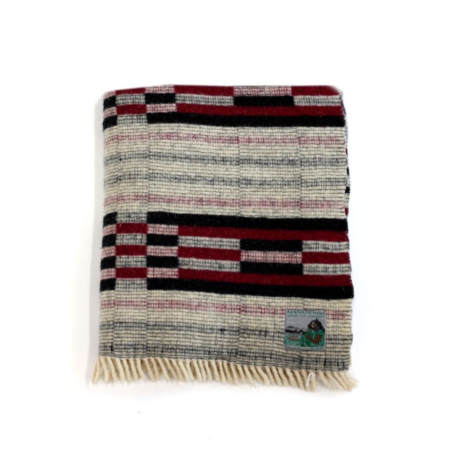 Roslyn Dunedin textiles - Early Manatunga travel rug